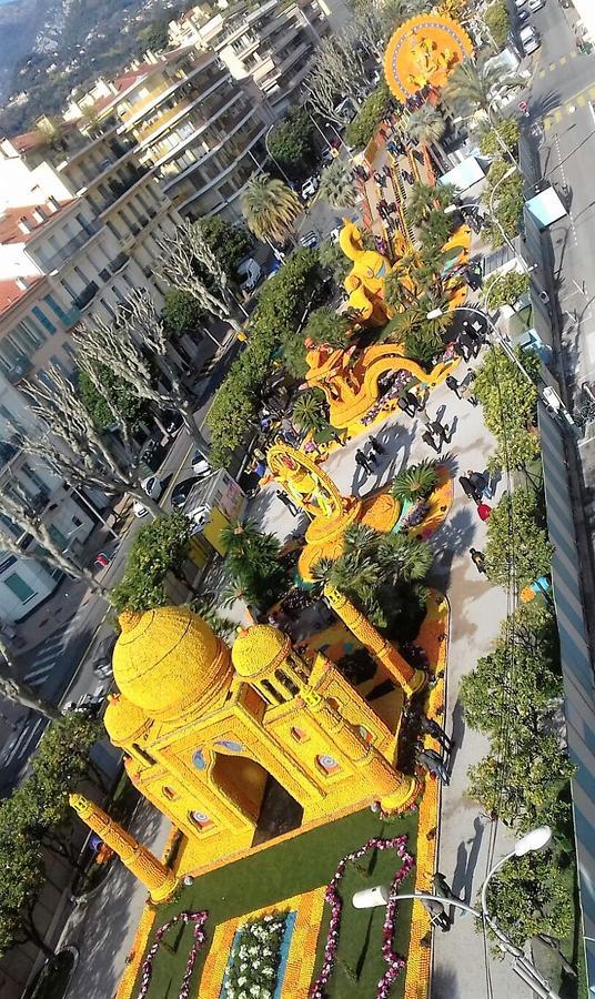 芒通Les Mimosas住宿加早餐旅馆 外观 照片
